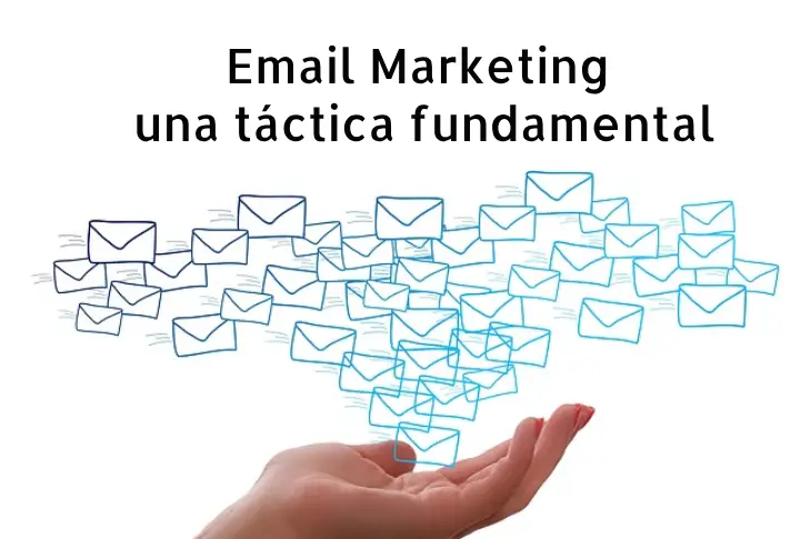Imagen entrada de bloc con título E-mail Marketing, una táctica fundamental en el ámbito del marketing digital